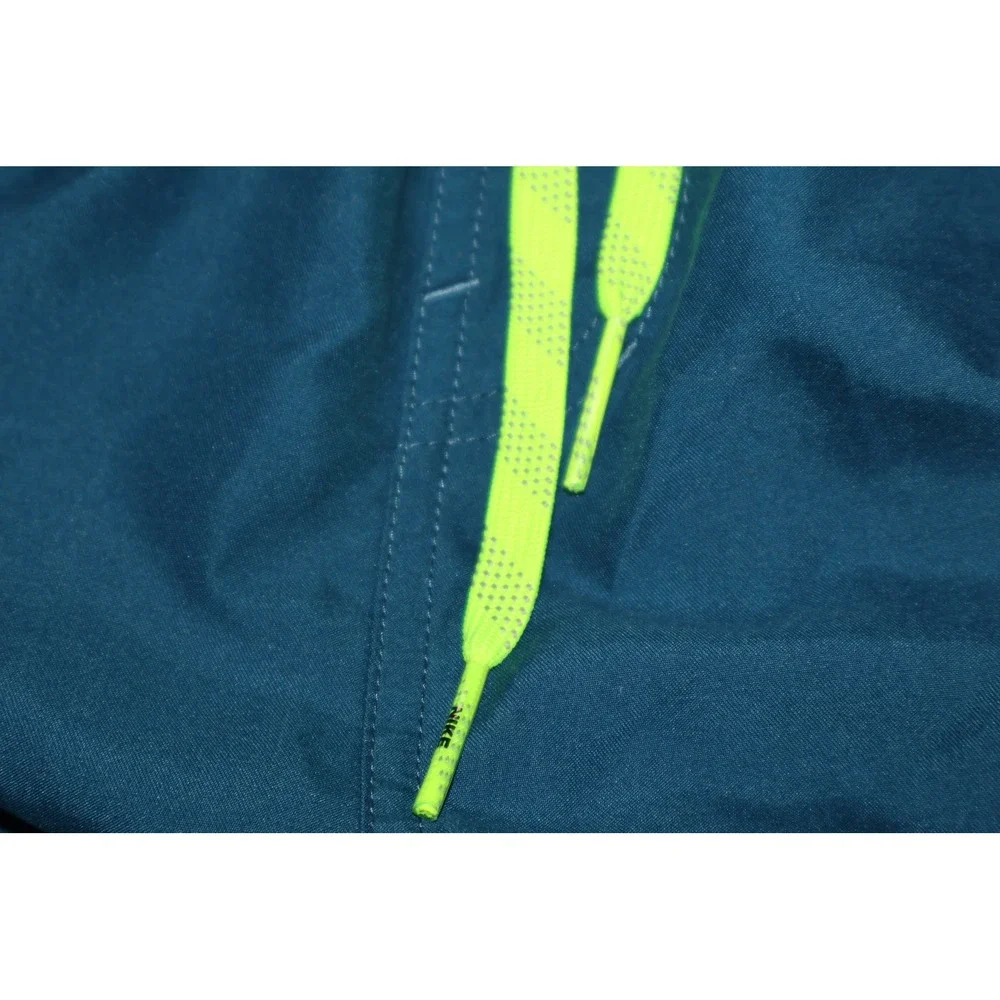 Nike Swimming Trunks Mens XXL Blue Volt Mesh Lined Board Shorts Gym Workout